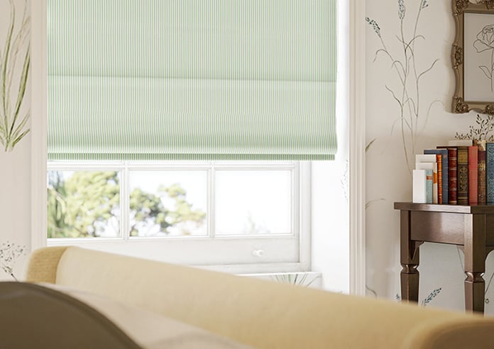 Nautical Stripes, Seagrass - Motorised Roman Blind - Image 5